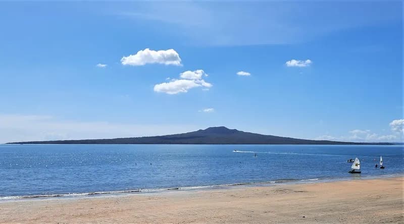 View of Narrow Neck Beach in Devonport, AKL