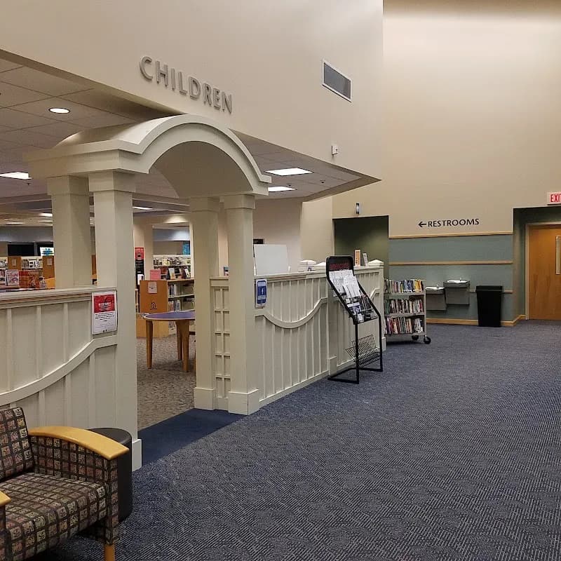 View of Nashville Public Library Hermitage Branch in Hermitage, TN