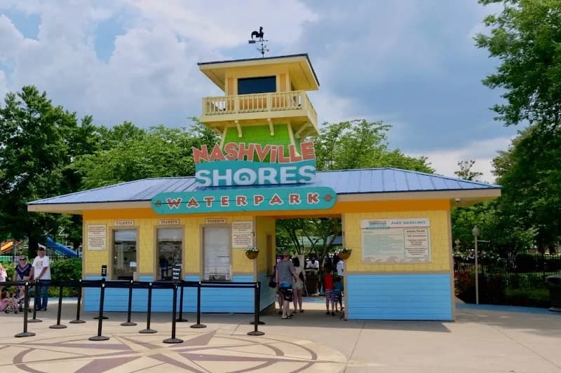 View of Nashville Shores Waterpark in Nashville, TN