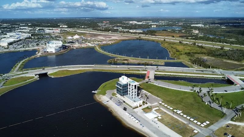 View of Nathan Benderson Park in Sarasota, FL