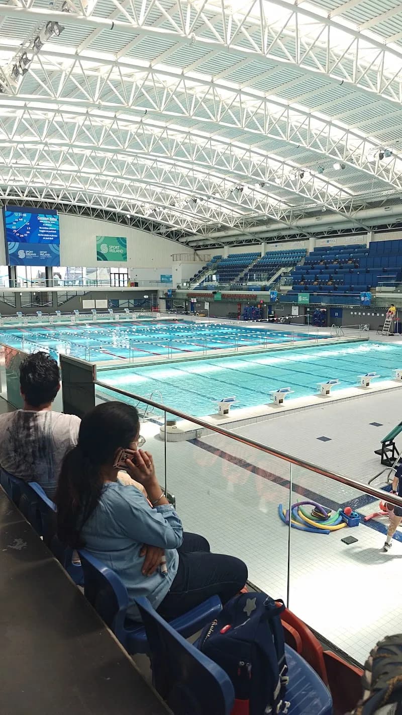 View of National Aquatic Centre in Dublin, DUB