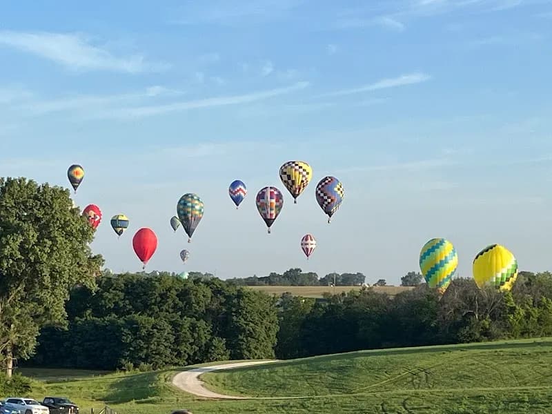 View of National Balloon Classic in Indianola, IA