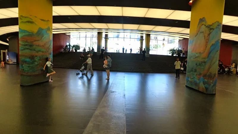 View of National Centre for the Performing Arts in Tongzhou District, Beijing