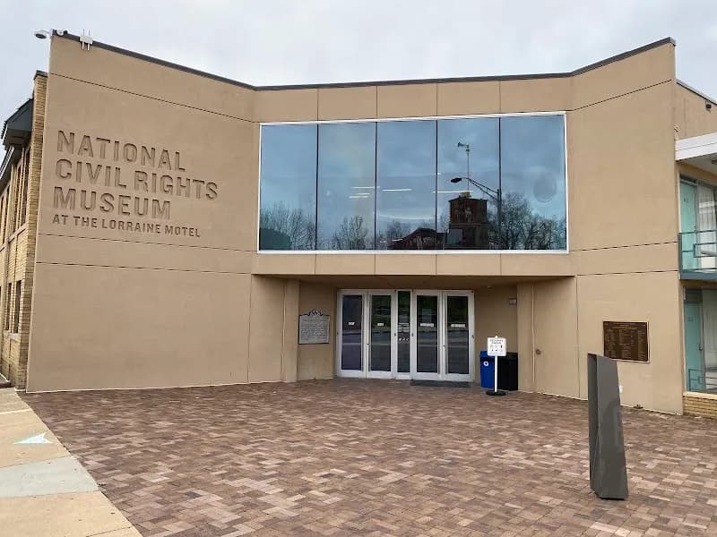 View of National Civil Rights Museum in Memphis, TN