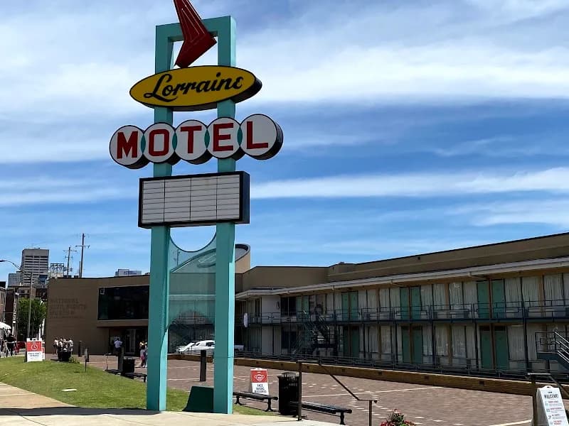 View of National Civil Rights Museum in Memphis, TN