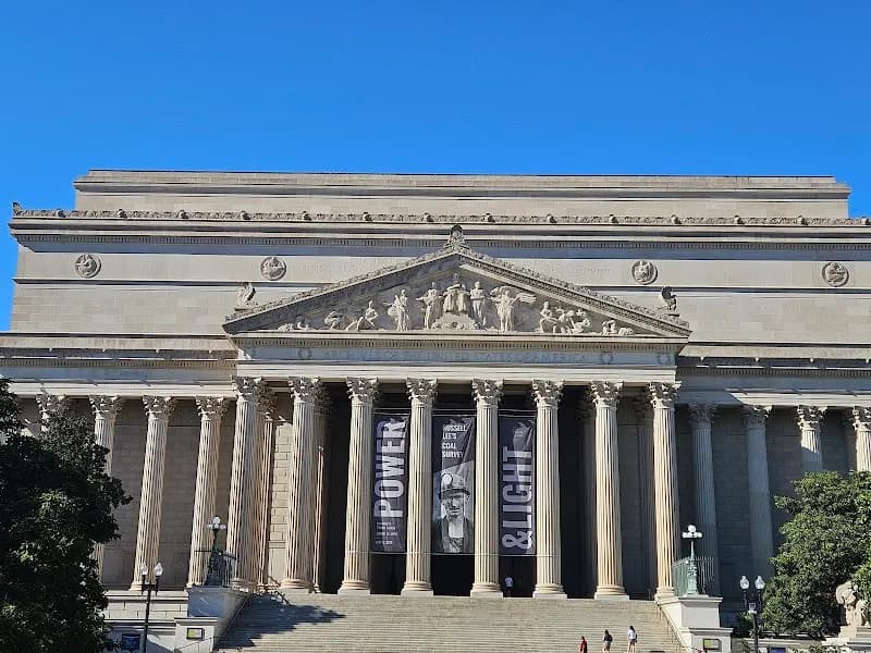 View of National Gallery of Art in Washington DC, DC
