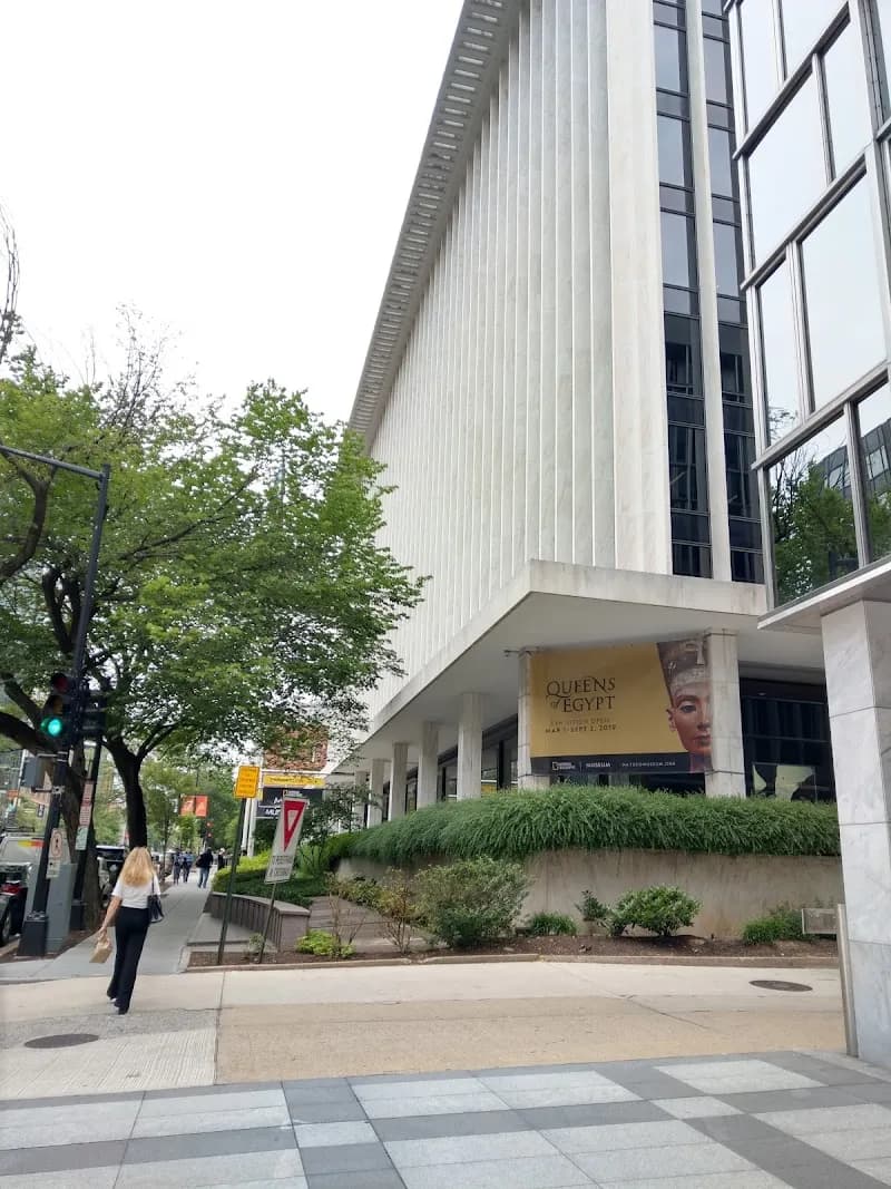 View of National Geographic Museum of Exploration in Washington DC, DC