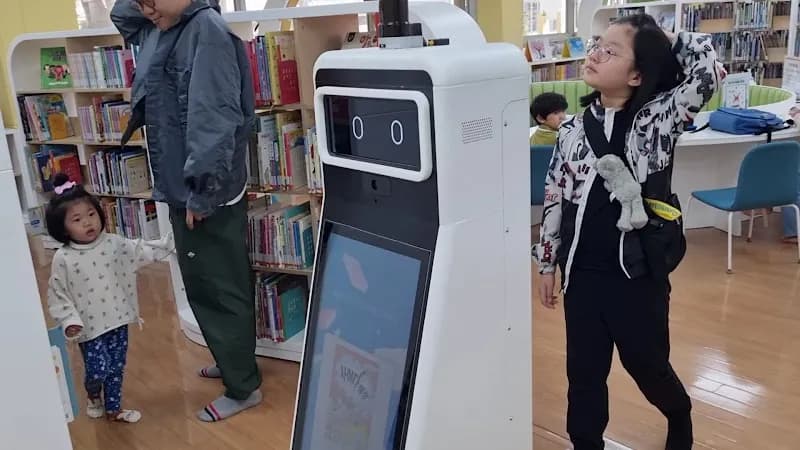 View of National Library for Children and Young Adults in Namyangju, GG