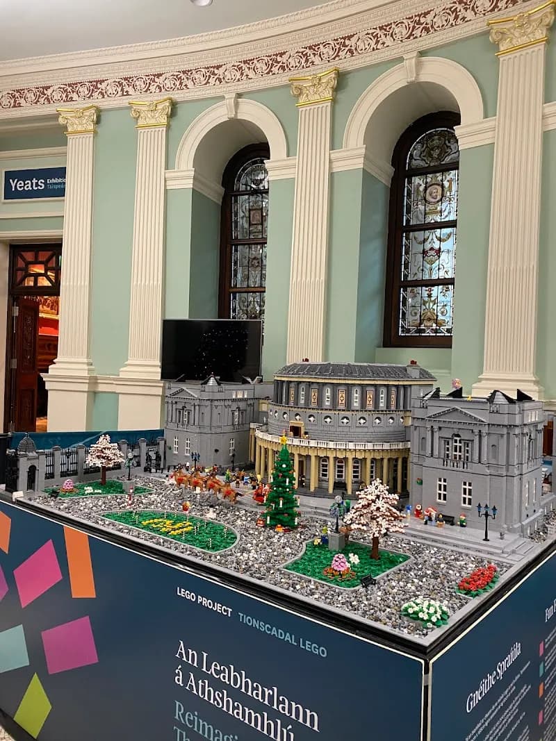 View of National Library of Ireland in Dublin, DUB