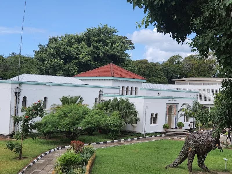 View of National Museum and House of Culture in Dar es Salaam, DS