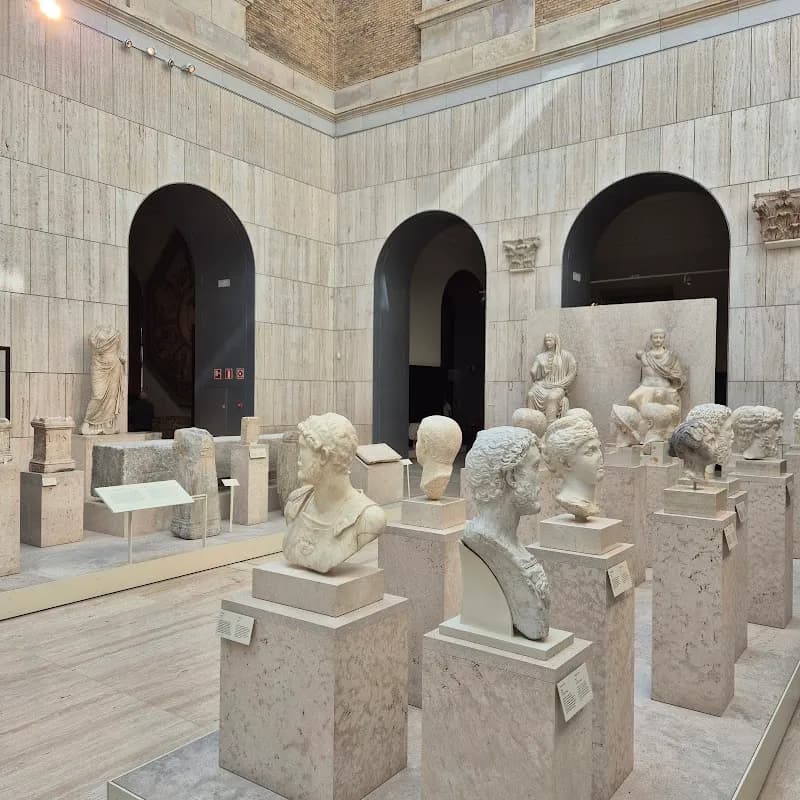 View of National Museum of Archaeology in Madrid, MD