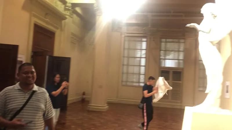 View of National Museum of Fine Arts in Manila, NCR