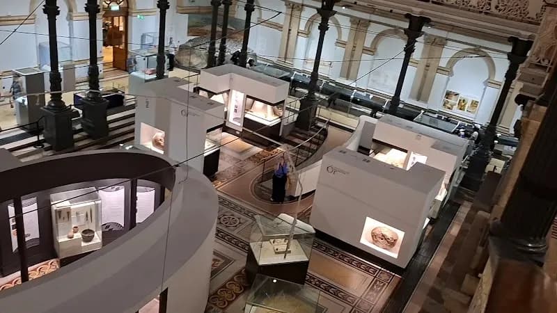 View of National Museum of Ireland, Kildare Street in Dublin, DUB