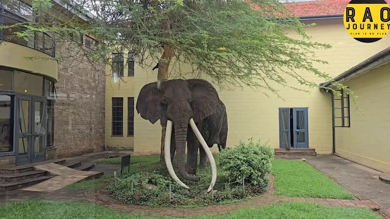 View of National Museum of Kenya in Nairobi, NBO