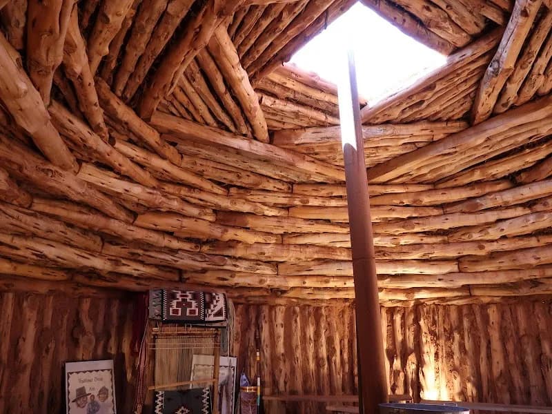View of Navajo Village Heritage Center in Page, AZ