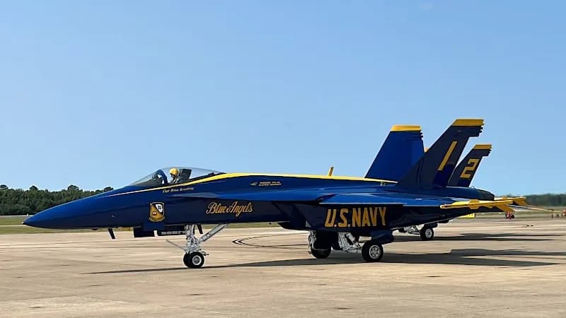 View of Naval Air Station Oceana in Oceana, VA