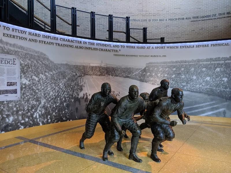 View of NCAA Hall of Champions in Indianapolis, IN