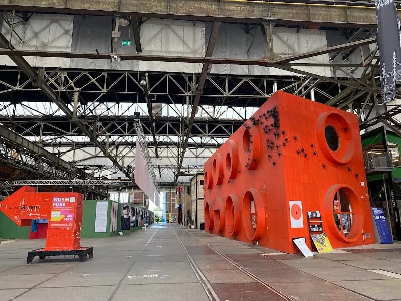 NDSM cultural center in Amsterdam, NH