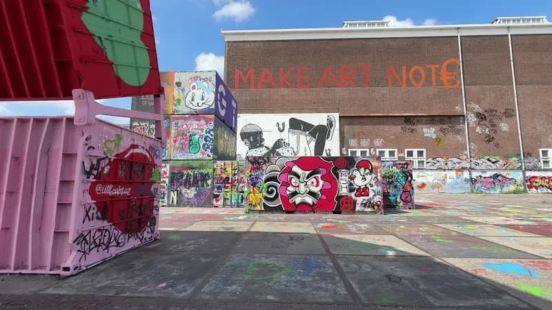 View of NDSM in Amsterdam, NH