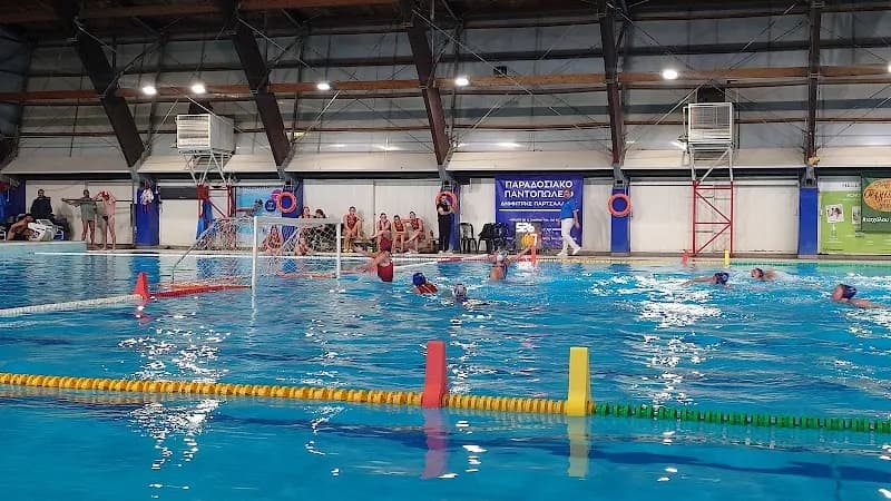 View of Nea Smyrni Municipal Swimming Pool in Nea Smyrni, AT