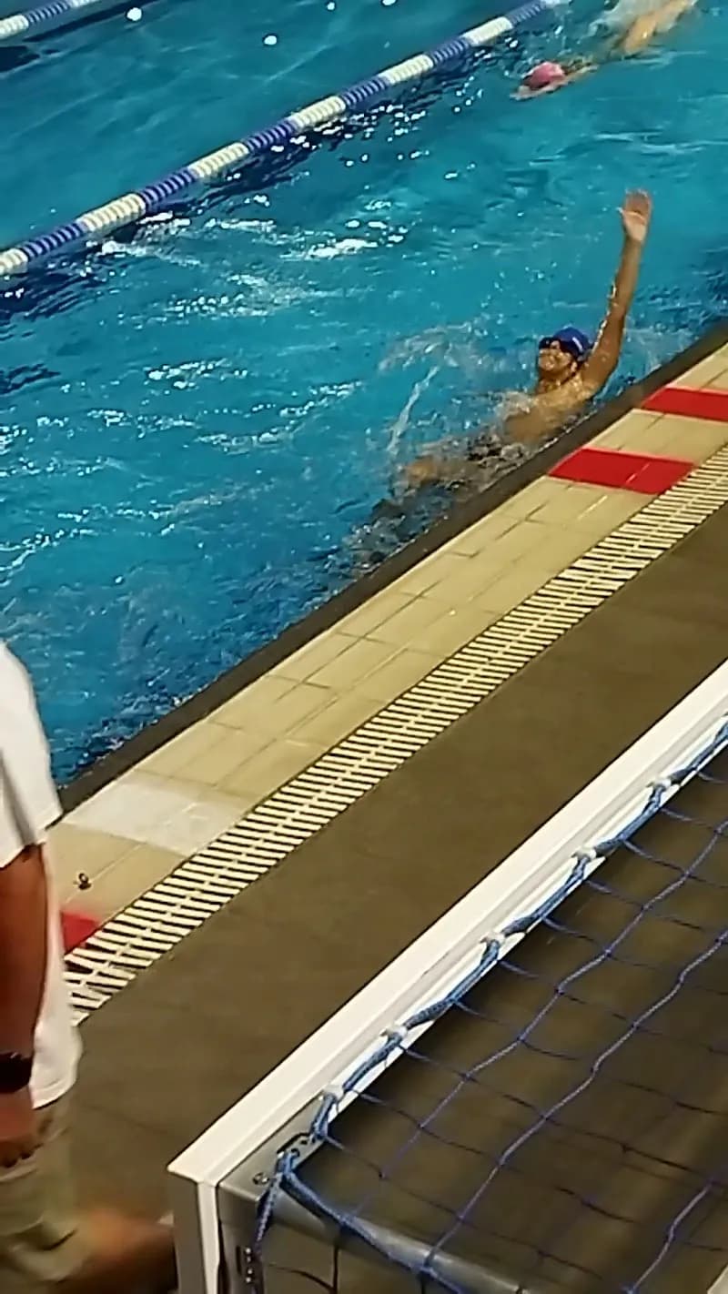 View of Nea Smyrni Municipal Swimming Pool in Nea Smyrni, AT