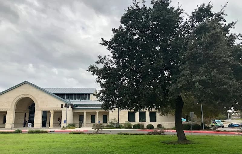 View of New Braunfels Public Library in New Braunfels, TX