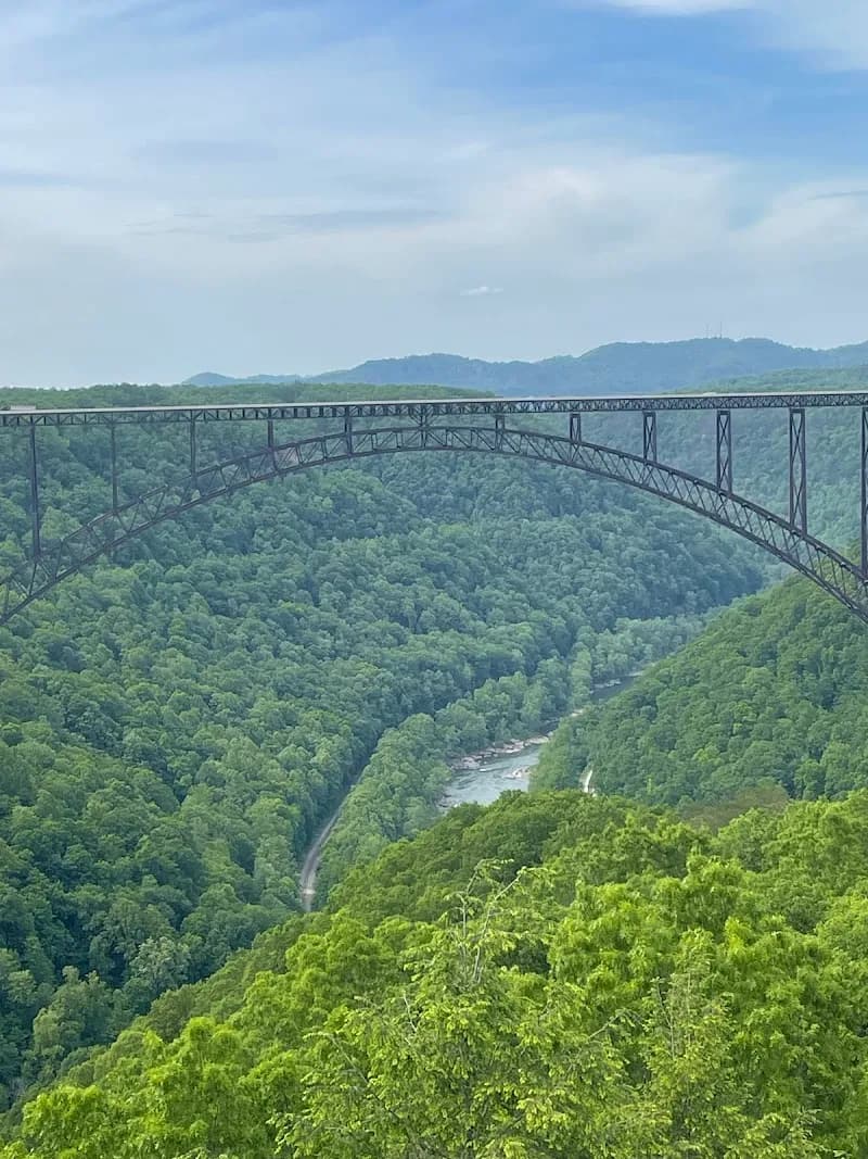 View of New River Gorge National Park & Preserve in Fayetteville, WV