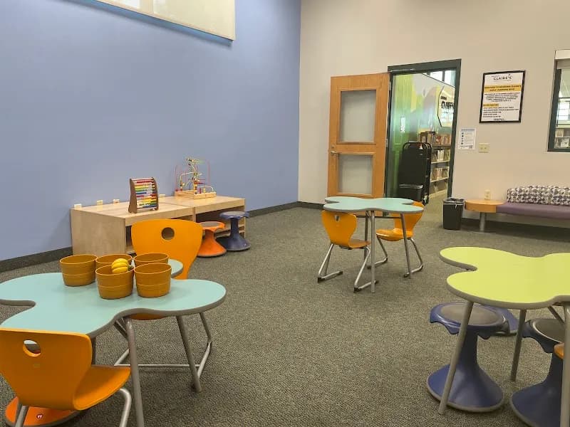 View of New Tampa Regional Library in New Tampa, FL