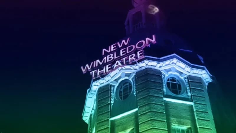 View of New Wimbledon Theatre in Wimbledon, London