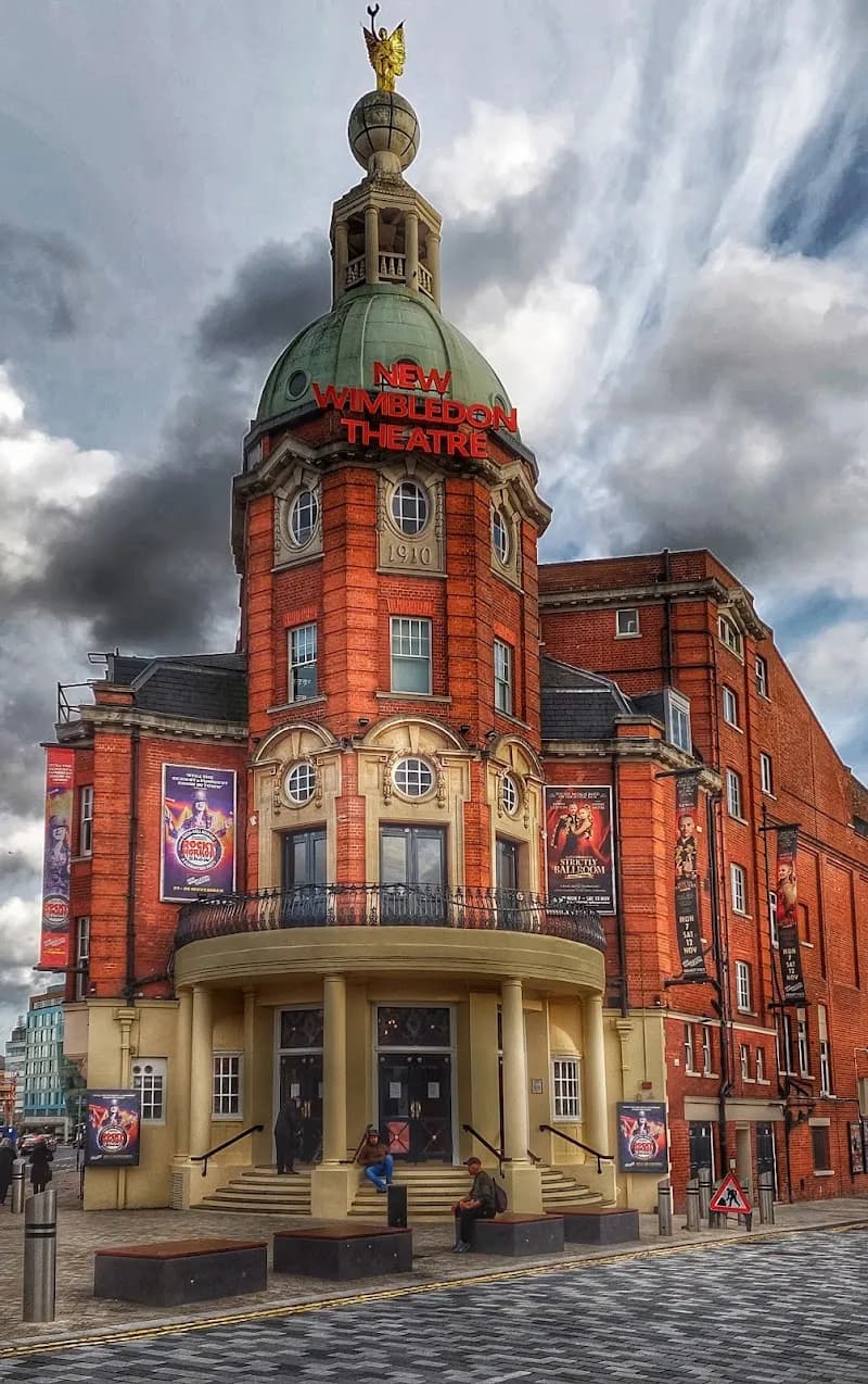 View of New Wimbledon Theatre in Wimbledon, London
