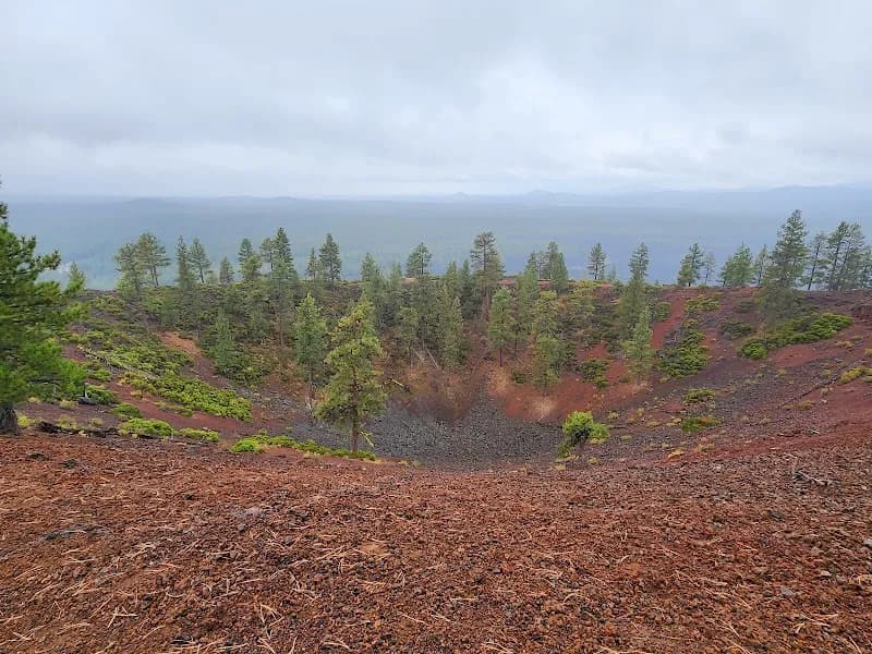 View of Newberry National Volcanic Monument in Bend, OR