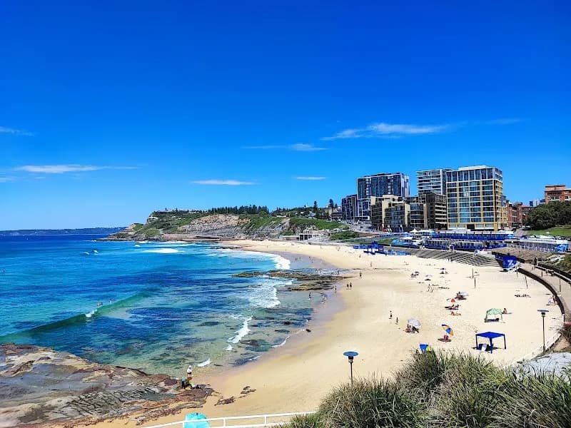 Newcastle Beach beach in Newcastle, NSW