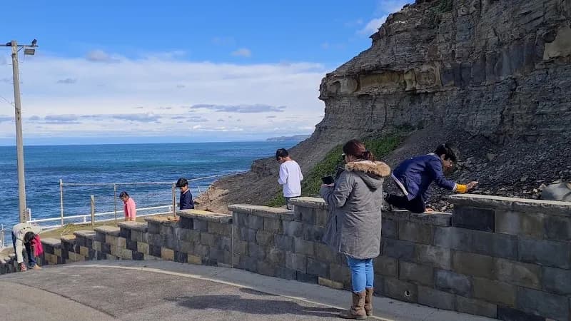 View of Newcastle Beach in Newcastle, NSW