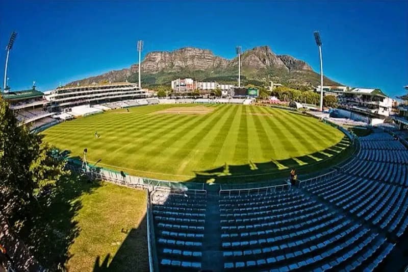 View of Newlands Cricket Ground in Newlands, WC