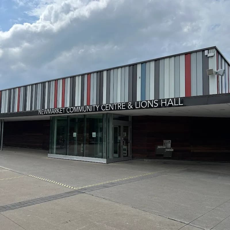 Newmarket Community Centre and Lions Hall community center in Newmarket, ON