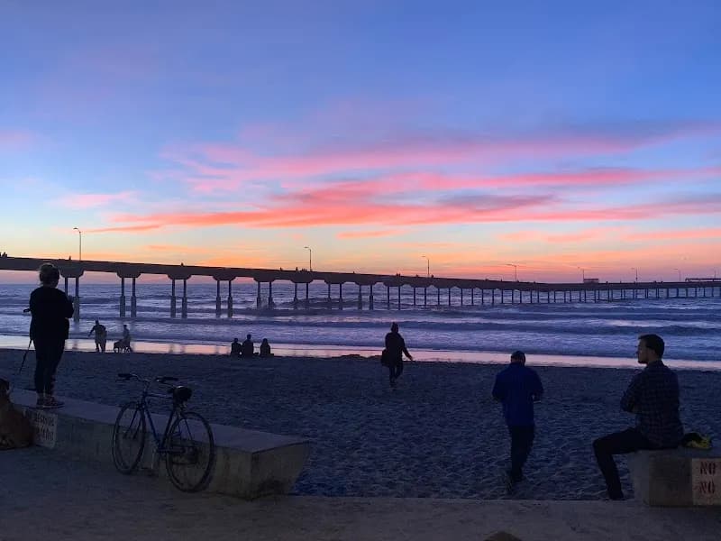 Newport Avenue route in Ocean Beach, CA