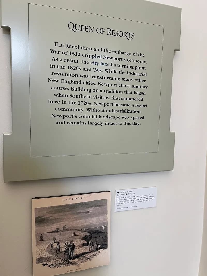 View of Newport Historical Society in Newport, RI