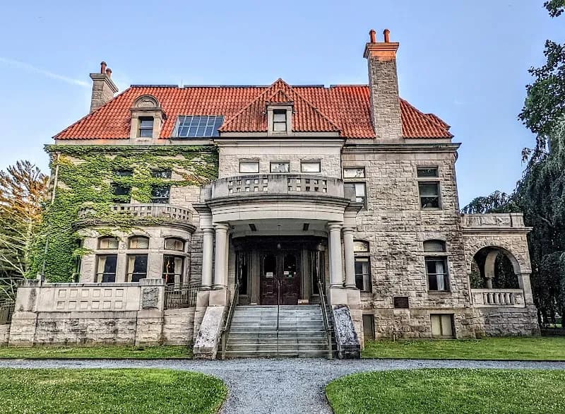 View of Newport Mansions Preservation Society in Newport, RI
