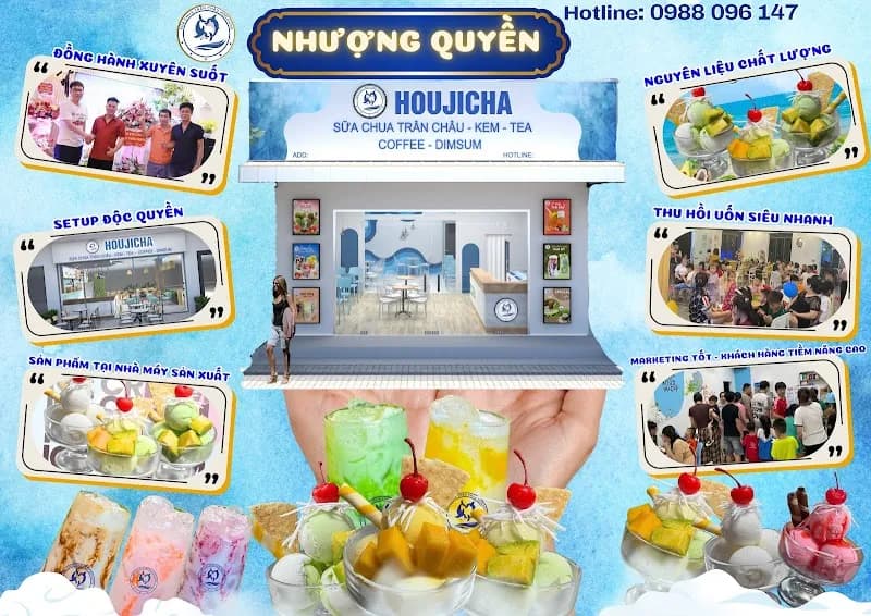 View of Đông Anh Ice Cream & Dessert Shop in Đông Anh, HN