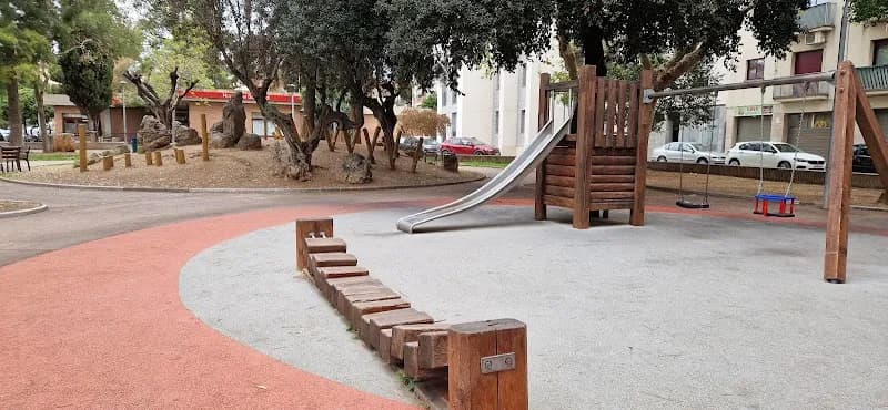 View of Ángela Roca Park in Gavà, CT