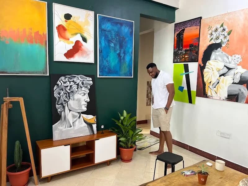 View of Nias Nyalada Art Studio in Upanga, DSM