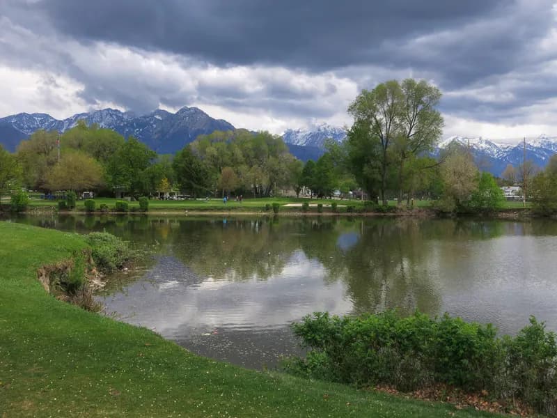 View of Nibley Park Golf Course in Cottonwood Heights, UT