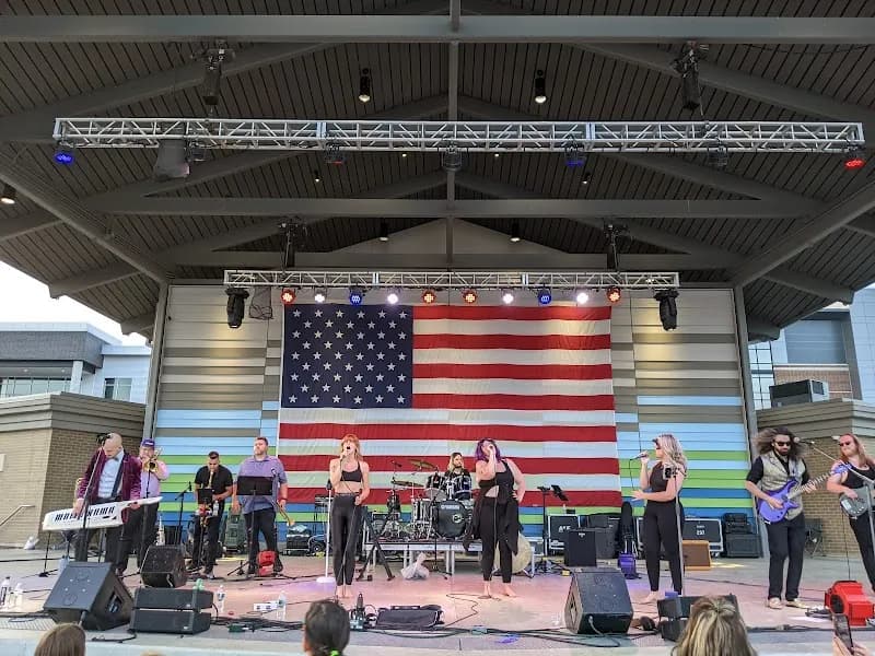 View of Nickel Plate District Amphitheater in Fishers, IN