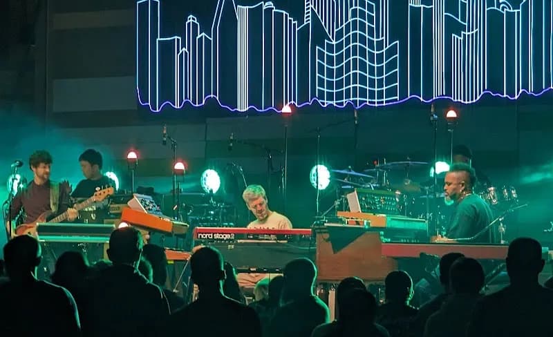 View of Nickel Plate District Amphitheater in Fishers, IN