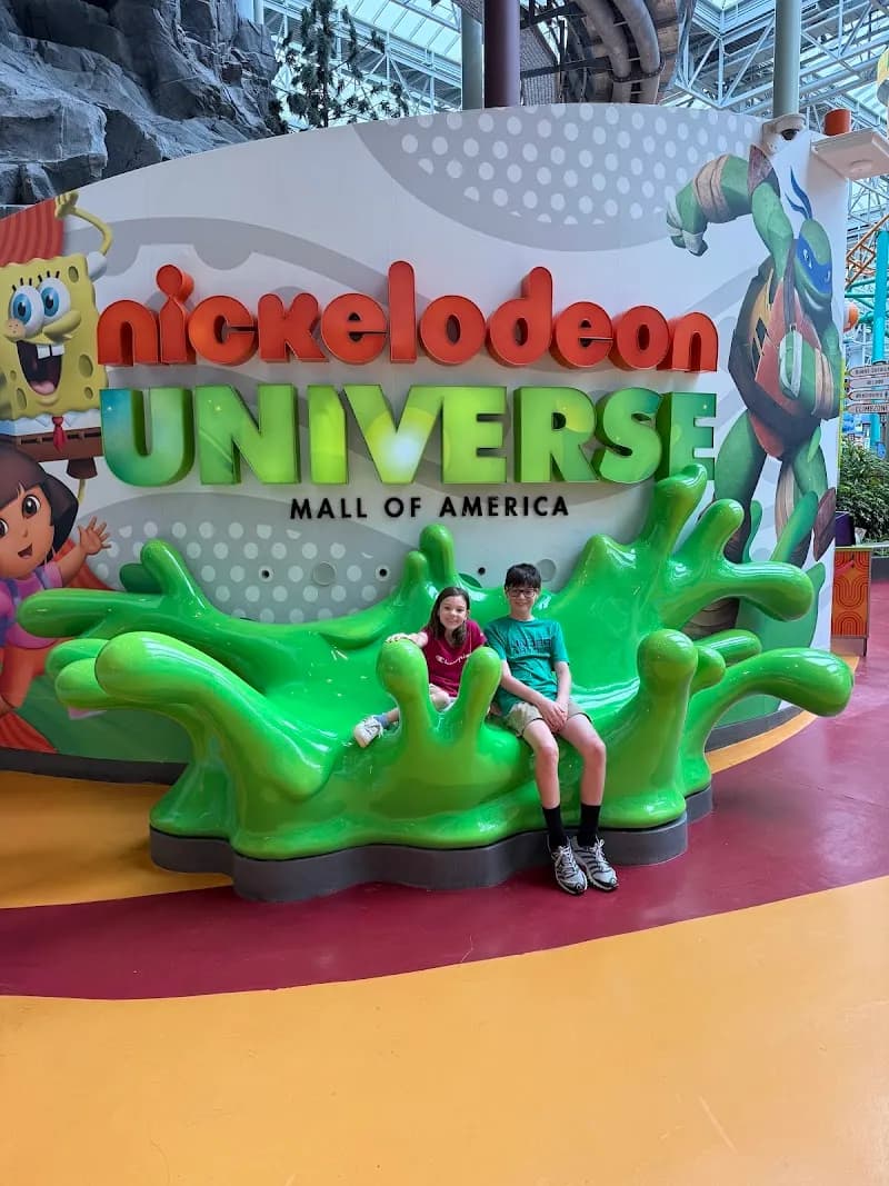 View of Nickelodeon Universe in Minneapolis, MN