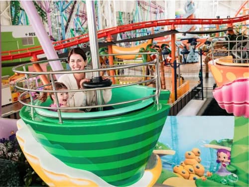Nickelodeon Universe Theme Park amusement center in Wexford, PA