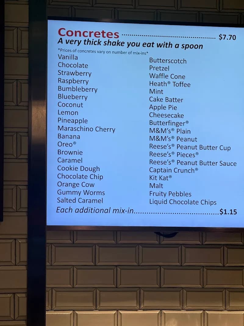 View of Nielsen’s Frozen Custard in Paradise, NV