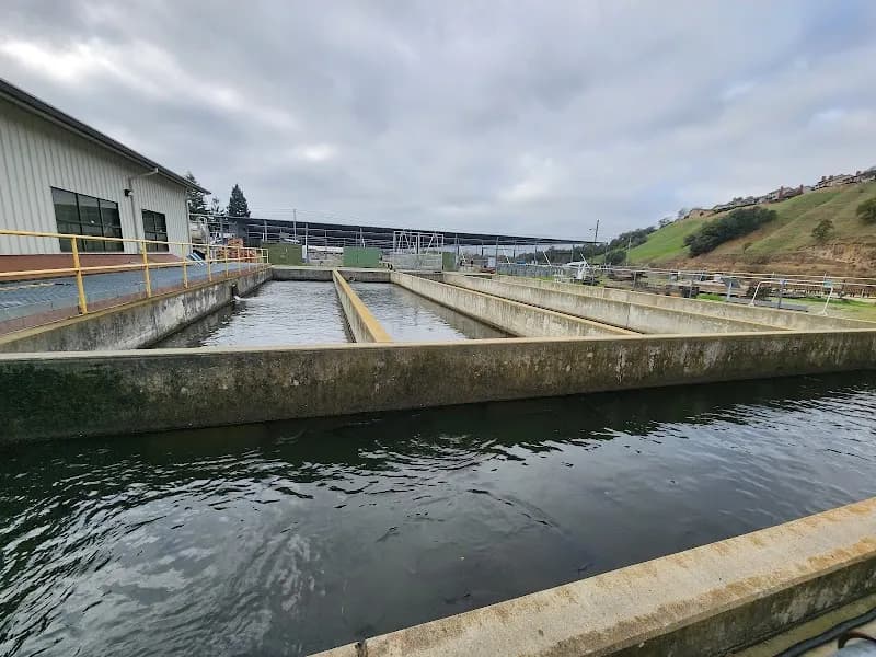 View of Nimbus Fish Hatchery in Rancho Cordova, CA