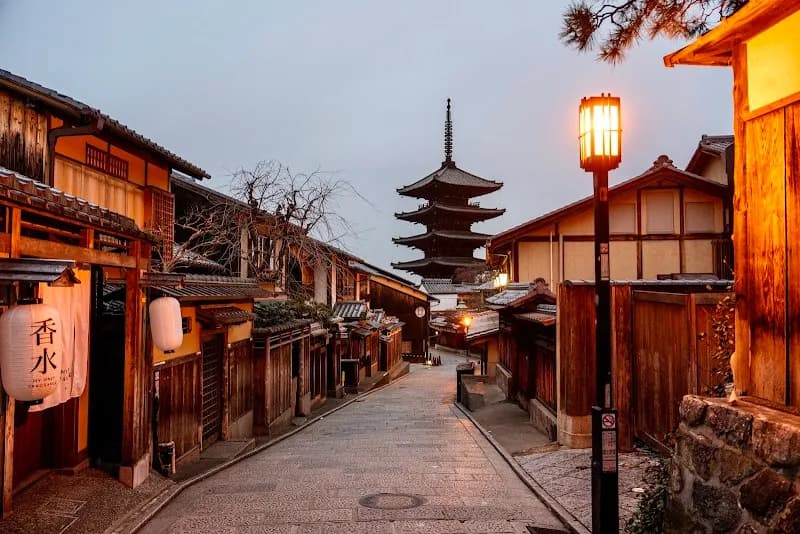 Ninenzaka tourist attraction in Higashiyama, KYO