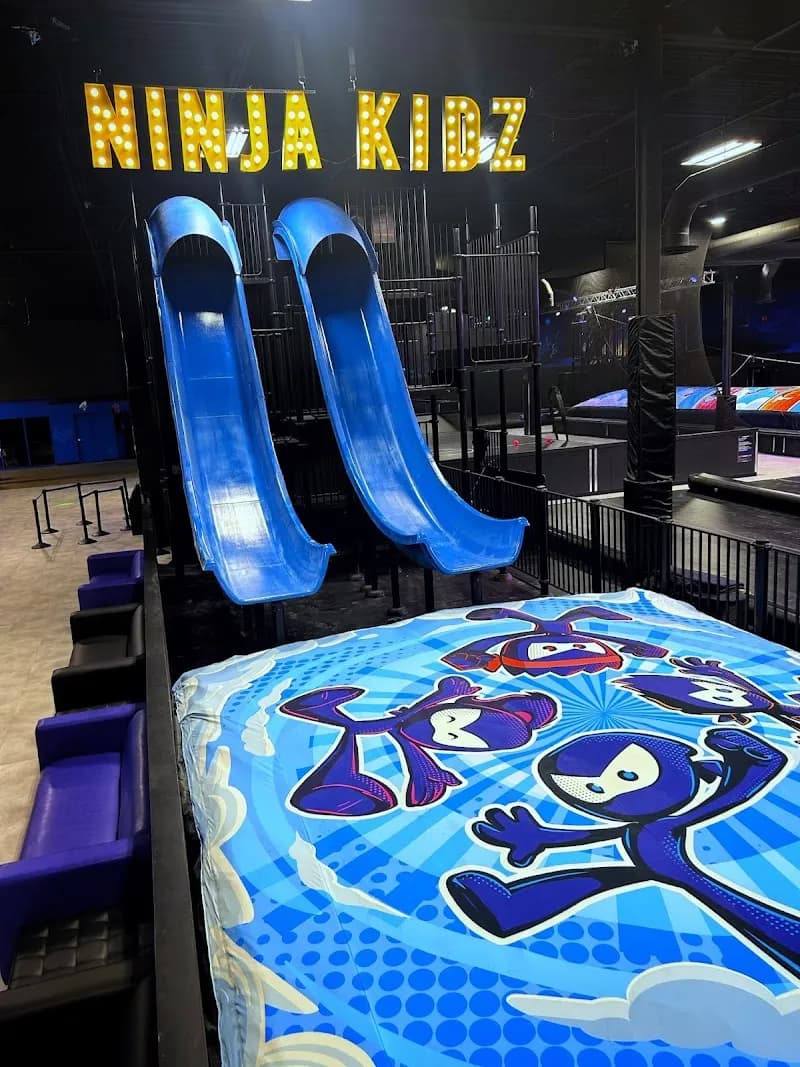 Ninja Kidz Action Park amusement center in South Jordan, UT